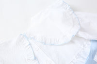 Load image into Gallery viewer, Baby Kid Girls Solid Color Embroidered Dresses Wholesale 22091679
