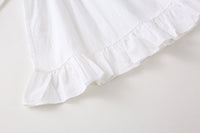 Load image into Gallery viewer, Baby Kid Girls Solid Color Embroidered Dresses Wholesale 22091679
