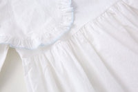 Load image into Gallery viewer, Baby Kid Girls Solid Color Embroidered Dresses Wholesale 22091679
