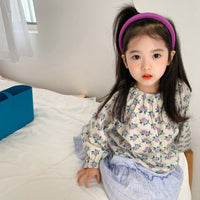 Load image into Gallery viewer, Baby Kid Girls Flower Print Tops Wholesale 22091680
