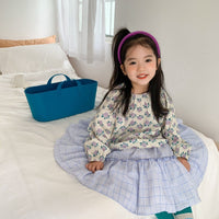 Load image into Gallery viewer, Baby Kid Girls Flower Print Tops Wholesale 22091680
