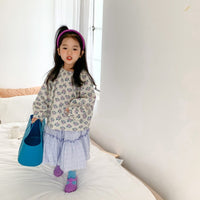 Load image into Gallery viewer, Baby Kid Girls Flower Print Tops Wholesale 22091680
