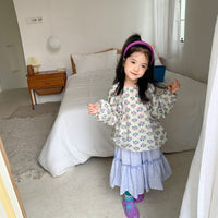 Load image into Gallery viewer, Baby Kid Girls Flower Print Tops Wholesale 22091680

