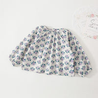 Load image into Gallery viewer, Baby Kid Girls Flower Print Tops Wholesale 22091680
