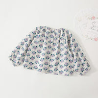 Load image into Gallery viewer, Baby Kid Girls Flower Print Tops Wholesale 22091680
