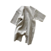 Load image into Gallery viewer, Baby Unisex Solid Color Crochet Jumpsuits Wholesale 220920131
