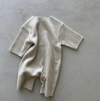 Load image into Gallery viewer, Baby Unisex Solid Color Crochet Jumpsuits Wholesale 220920131
