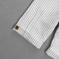 Load image into Gallery viewer, 2 Pieces Set Baby Kid Boys Birthday Striped Color-blocking Bow Tops And Shorts Wholesale 22092014
