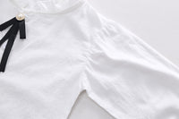 Load image into Gallery viewer, 2 Pieces Set Baby Kid Girls Blouses And Polka dots Jumpsuits Wholesale 220920145
