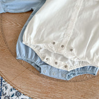 Load image into Gallery viewer, Baby Kid Girls Solid Color Rompers Wholesale 220920163
