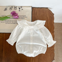 Load image into Gallery viewer, Baby Kid Girls Solid Color Rompers Wholesale 220920163
