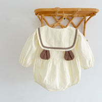 Load image into Gallery viewer, Baby Kid Girls Cartoon Print Rompers Wholesale 220920166
