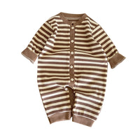 Load image into Gallery viewer, Baby Kid Unisex Striped Color-blocking Jumpsuits Wholesale 220920176
