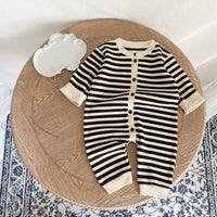 Load image into Gallery viewer, Baby Kid Unisex Striped Color-blocking Jumpsuits Wholesale 220920176
