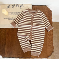 Load image into Gallery viewer, Baby Kid Unisex Striped Color-blocking Jumpsuits Wholesale 220920176
