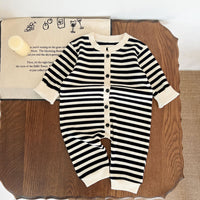 Load image into Gallery viewer, Baby Kid Unisex Striped Color-blocking Jumpsuits Wholesale 220920176
