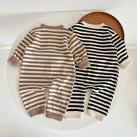 Load image into Gallery viewer, Baby Kid Unisex Striped Color-blocking Jumpsuits Wholesale 220920176
