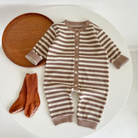 Load image into Gallery viewer, Baby Kid Unisex Striped Color-blocking Jumpsuits Wholesale 220920176
