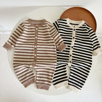 Load image into Gallery viewer, Baby Kid Unisex Striped Color-blocking Jumpsuits Wholesale 220920176
