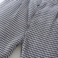 Load image into Gallery viewer, 2 Pieces Set Baby Kid Boys Birthday Striped Color-blocking Houndstooth Bow Tops And Pants Wholesale 22092020
