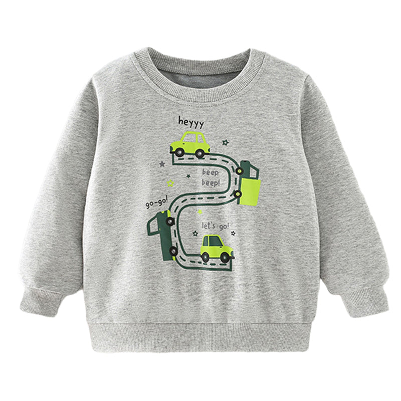 Baby Kid Boys Cartoon Hoodies Swearshirts Wholesale 220920209