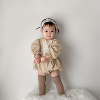 Load image into Gallery viewer, Baby Girls Checked Rompers Wholesale 220920262
