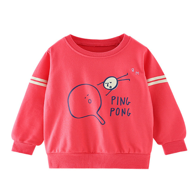 Baby Kid Boys Letters Cartoon Print Hoodies Swearshirts Wholesale 220920268
