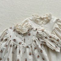 Load image into Gallery viewer, Baby Girls Solid Color Flower Print Rompers Wholesale 220920299
