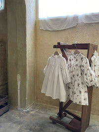 Load image into Gallery viewer, Baby Girls Flower Print Rompers Dresses Wholesale 220920328
