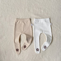 Load image into Gallery viewer, Baby Girls Solid Color Animals Cartoon Pants Leggings Wholesale 22092033
