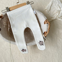 Load image into Gallery viewer, Baby Girls Solid Color Animals Cartoon Pants Leggings Wholesale 22092033
