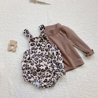 Load image into Gallery viewer, Baby Girls Leopard print Rompers Wholesale 220920348
