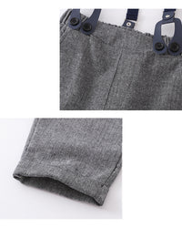 Load image into Gallery viewer, 3 Pieces Set Baby Kid Boys Birthday Party Solid Color Bow Shirts Vests Waistcoats And Pants Wholesale 220920376
