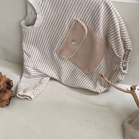 Load image into Gallery viewer, Baby Unisex Striped Color-blocking Rompers Wholesale 220920400
