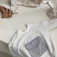 Load image into Gallery viewer, Baby Unisex Striped Color-blocking Rompers Wholesale 220920400
