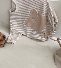 Load image into Gallery viewer, Baby Unisex Striped Color-blocking Rompers Wholesale 220920400
