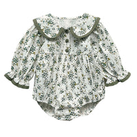 Load image into Gallery viewer, Baby Girls Solid Color Rompers Wholesale 220920401
