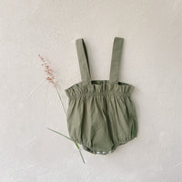 Load image into Gallery viewer, Baby Girls Solid Color Rompers Wholesale 220920401
