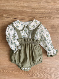 Load image into Gallery viewer, Baby Girls Solid Color Rompers Wholesale 220920401
