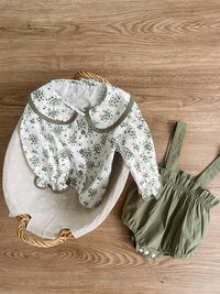 Load image into Gallery viewer, Baby Girls Solid Color Rompers Wholesale 220920401
