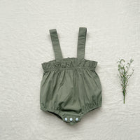 Load image into Gallery viewer, Baby Girls Solid Color Rompers Wholesale 220920401
