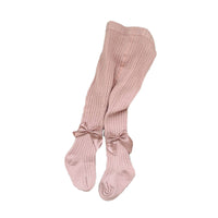 Load image into Gallery viewer, Baby Kid Girls Solid Color Muslin&amp;Ribbed Pants Leggings Wholesale 220920441
