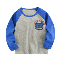 Load image into Gallery viewer, Baby Kid Boys Color-blocking Cartoon Print Tops Wholesale 220920458
