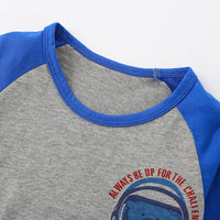 Load image into Gallery viewer, Baby Kid Boys Color-blocking Cartoon Print Tops Wholesale 220920458
