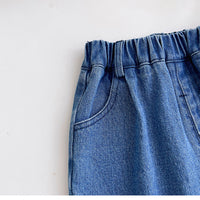 Load image into Gallery viewer, Baby Kid Girls Flower Embroidered Jeans Wholesale 220922101
