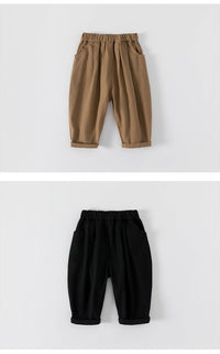 Load image into Gallery viewer, Baby Kid Unisex Solid Color Pants Wholesale 220922276
