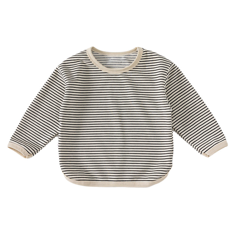 Baby Kid Unisex Striped Tops Wholesale 220922332
