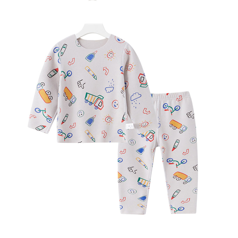 Kid Unisex Cartoon Sleepwears Wholesale 220922344