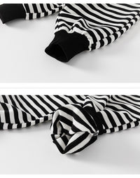 Load image into Gallery viewer, 3 Pieces Set Baby Kid Unisex Animals Vests Waistcoats Hoodies Swearshirts And Striped Pants Wholesale 220922395
