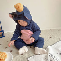 Load image into Gallery viewer, Baby Unisex Color-blocking Cartoon Jumpsuits Wholesale 220922472
